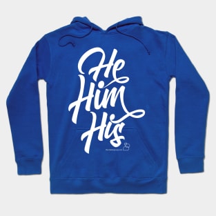 He, Him, His "Swooshy" Pronouns Hoodie